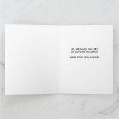 Vous êtes ma carte de voeux de fille préférée (Intérieur)