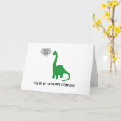 Vous êtes ma carte de vœux d'herbivore préférée VÉ (Fleur jaune)