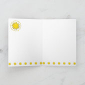 Vous Êtes Ma Carte De Voeux Sunshine (Intérieur)