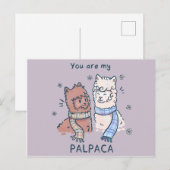 Vous êtes ma carte postale Palpaca (Devant / Derrière)