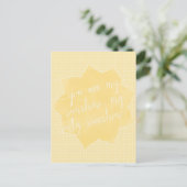 Vous êtes ma carte postale Sunshine (Debout devant)