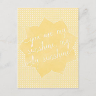 Vous êtes ma carte postale Sunshine