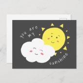 Vous Êtes Ma Carte Postale Sunshine (Devant / Derrière)