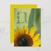 Vous êtes ma carte Sunshine (Devant / Derrière)