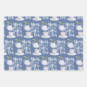 Vous Êtes Ma Coupe De Feuilles Papier À Envelopper (Devant 3)