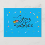 Vous êtes ma meilleure amie - Carte postale BFF (Devant)