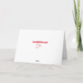 **VOUS ÊTES MA NOTIFICATION PRÉFÉRÉE** CARTE D'AMO (Dos)