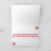 **VOUS ÊTES MA NOTIFICATION PRÉFÉRÉE** CARTE D'AMO (Intérieur)