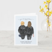 Vous êtes ma personne | Meilleure carte d'annivers (Fleur jaune)