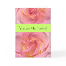 Vous êtes Ma Pour Toujours ! carte Joyeuse Saint-V