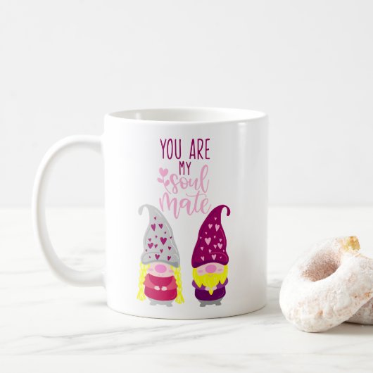 Vous êtes ma tasse de café d'âme sœur (Avec donut)