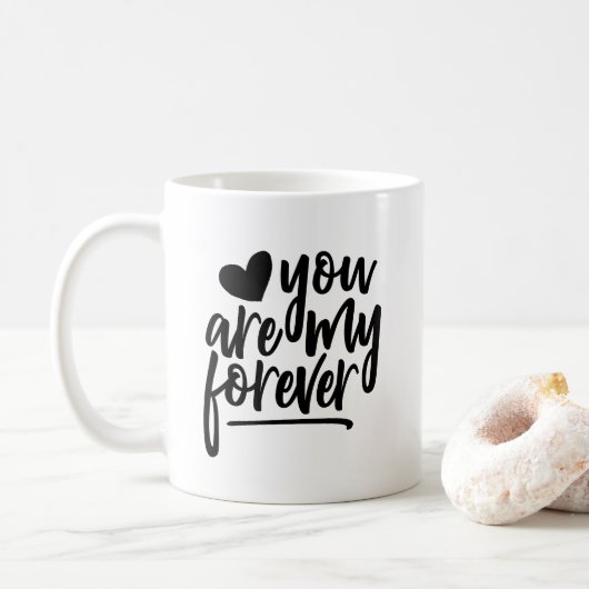 Vous êtes ma tasse de café noir et blanc de (Avec donut)