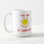 Vous êtes ma tasse de soleil (Gauche)