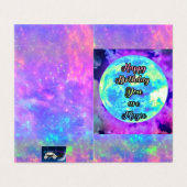 Vous êtes Magic personnalisé carte d'anniversaire  (Outside Unfolded)