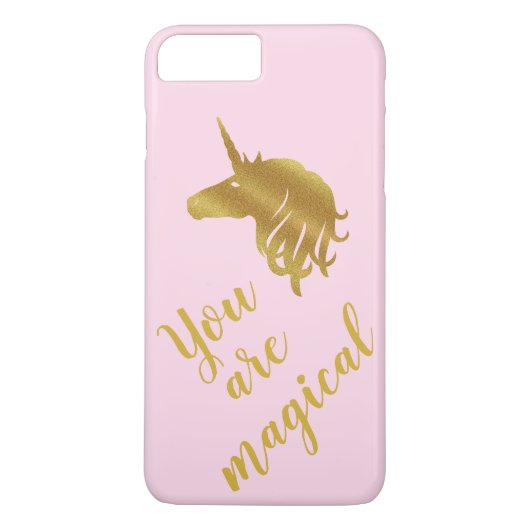 Vous êtes Magique Gold & Coque rose (Dos)