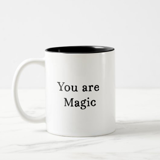 Vous Êtes Magique Mug - Citer Coffee Mug Cadeau (Gauche)