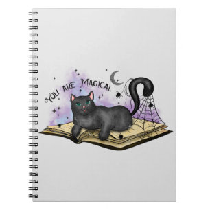 Vous Êtes Magique - Mystique Chat Noir & Livre Vin