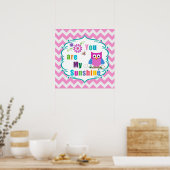Vous êtes mon affiche Sunshine Imprimer (Cuisine)