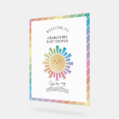 Vous Êtes Mon Baby shower Sunshine Bienvenue (Angle)