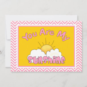 Vous Êtes Mon Baby shower Sunshine Invitation