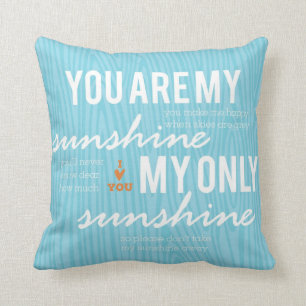 Vous êtes mon Coussin décoratif Sunshine