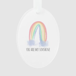 Vous êtes mon eau de soleil aquarelle arc-en-ciel