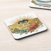 Vous êtes mon ensemble de dessous de verre Sunshin (Côté gauche)