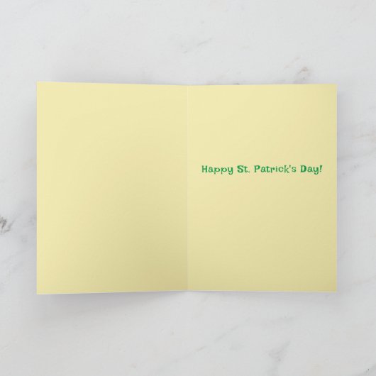 Vous êtes mon étoile chanceuse - Carte de vacances (Intérieur)