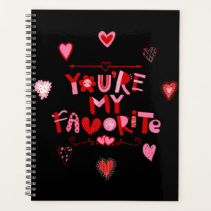 Vous êtes mon favori Valentine Calendrier Planner