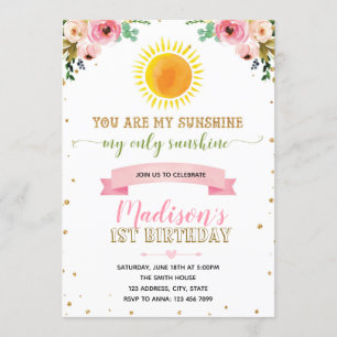 Vous êtes mon invitation de mot de soleil
