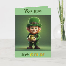 Vous êtes mon or Carte de la Saint-Patrick