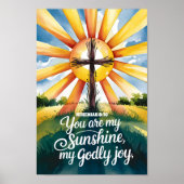 Vous êtes mon rayon de soleil Art mural de crèche  (Devant)