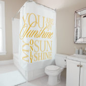 Vous Êtes Mon Rideau De Douche Sunshine (En situation)