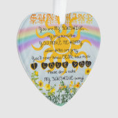 Vous êtes mon soleil (devant)