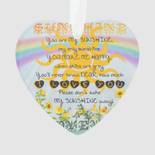 Vous êtes mon soleil