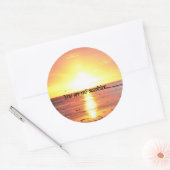 Vous êtes mon soleil.... Autocollant (Enveloppe)