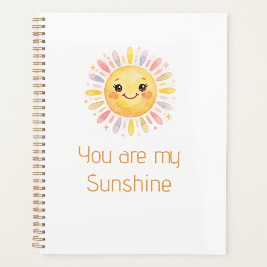 vous êtes mon soleil jaune orange rayons de soleil (Devant)