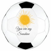 vous êtes mon soleil jaune orange rayons de soleil (Devant)