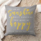 Vous êtes mon soleil Maman Coussin de jet (Couverture)