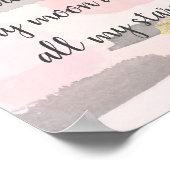 VOUS ÊTES MON SOLEIL - Poster d'une citation en or (Coin)