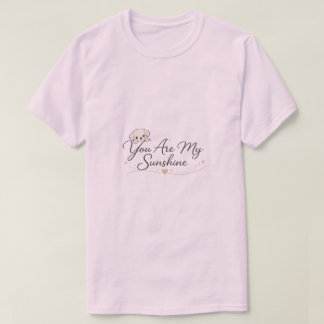 Vous êtes mon soleil T-Shirt citation florale insp