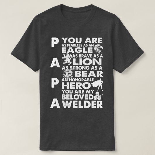 Vous Êtes Mon Soudeur Papa Fier Souder T-Shirts Po (Design devant)
