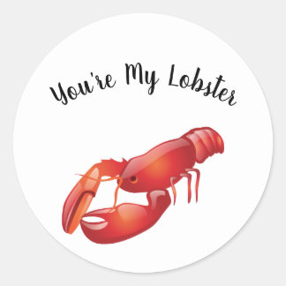 Vous êtes mon Sticker de homard