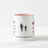 Vous êtes My Everything - Papillon Coeur Love Mug (Centre)
