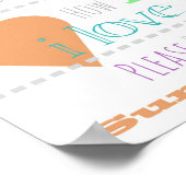 Vous êtes My Sunshine Poster 11"x14" (Coin)