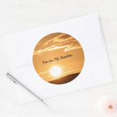 Vous êtes My Sunshine Sticker (Enveloppe)