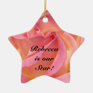 Vous êtes notre étoile ! ornements Rose Rose autom