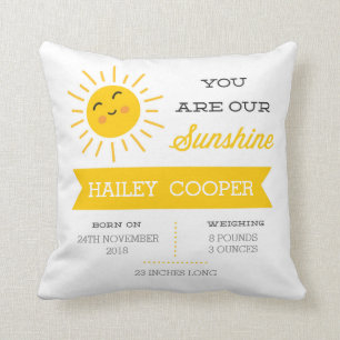 Vous êtes notre soleil - coussin de stat de