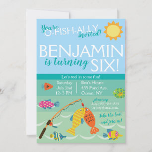 Vous êtes O-Fish-Ally Invité ! Invitation d'annive