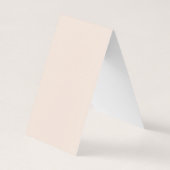 Vous Êtes Parfait Confiance Affirmation Carte Plié (Back)